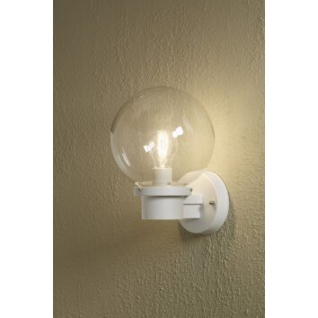 Konstsmide Nemi wall light white, 1-light source