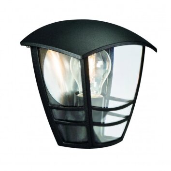 Philips myGarden CREEK wall light black, 1-light source