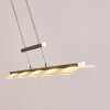 Hogana Pendant Light LED stainless steel, 5-light sources