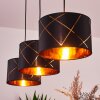 Opatija Pendant Light black, 3-light sources