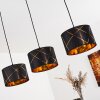 Opatija Pendant Light black, 3-light sources