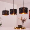 Opatija Pendant Light black, 3-light sources