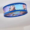 ERIE Ceiling Light blue, colourful, 2-light sources