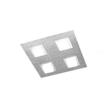 Grossmann BASIC Ceiling light LED aluminium, 4-light sources