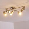 ZUOZ Ceiling Light chrome, matt nickel, 5-light sources