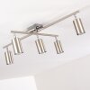 ZUOZ Ceiling Light chrome, matt nickel, 5-light sources