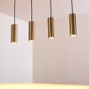 Zuoz Pendant Light matt nickel, 4-light sources