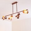 Lichinga Pendant Light rust-coloured, 4-light sources