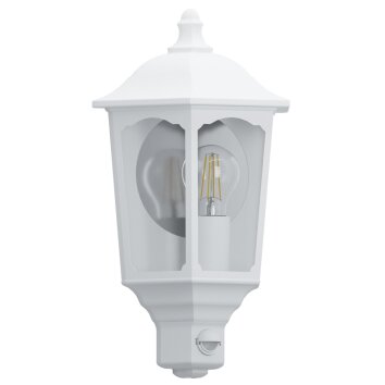 Eglo MANERBIO Outdoor Wall Light white, 1-light source, Motion sensor