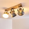 Orny Ceiling Light Light wood, 3-light sources