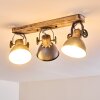 Orny Ceiling Light Light wood, 3-light sources