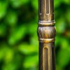 Antibes Lamp Post brown, gold, 1-light source