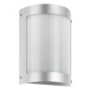 LCD outdoor wall light stainless steel, 1-light source, Motion sensor
