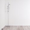 LAVACA Floor Lamp LED silver, 2-light sources