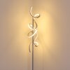 LAVACA Floor Lamp LED silver, 2-light sources