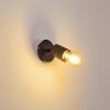 Ajaccio Wall Light black, 1-light source