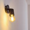 Ajaccio Wall Light black, 1-light source