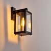 TIEVA outdoor wall light black, 1-light source