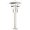 Brilliant TERRENCE Outdoor Bollard Light stainless steel, 1-light source