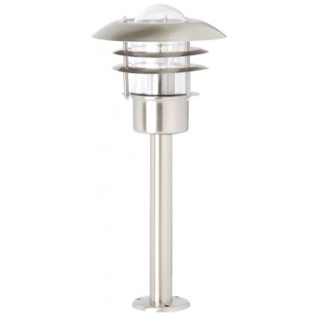 Brilliant TERRENCE Outdoor Bollard Light stainless steel, 1-light source