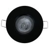 Steinhauer Pélite recessed light black, 1-light source