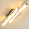 ISKUT Ceiling Light LED chrome, 2-light sources