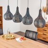 SEDA Pendant Light black, 4-light sources