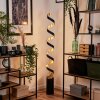 REZAT Floor Lamp LED black-gold, 1-light source