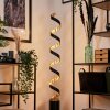 REZAT Floor Lamp LED black-gold, 1-light source