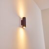 Zuoz Wall Light rust-coloured, 2-light sources