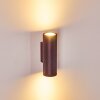 Zuoz Wall Light rust-coloured, 2-light sources