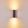 Zuoz Wall Light rust-coloured, 2-light sources