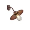 Trio BRENTA Wall Light rust-coloured, 1-light source
