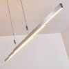 Airolo Pendant Light LED chrome, matt nickel, 3-light sources