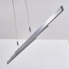 Airolo Pendant Light LED chrome, matt nickel, 3-light sources