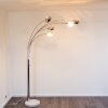NIKKALA floor lamp chrome, 5-light sources