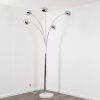 NIKKALA floor lamp chrome, 5-light sources