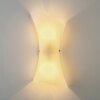 Rivoli wall light transparent, clear, 2-light sources