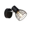 Brilliant Blacky Wall Light black, 1-light source
