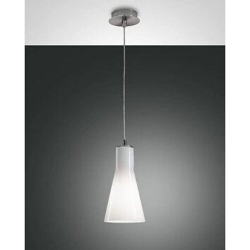 Fabas Luce DIANA hanging light chrome, 1-light source