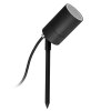 KS Verlichting Led Pin Garden Spotlight black, 1-light source