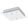 Eglo FRES 2 wall and ceiling light LED chrome, 4-light sources