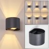 Badajoz Wall Light LED anthracite, 1-light source