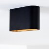 Dalarna Ceiling Light LED black-gold, 1-light source