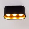 Dalarna Ceiling Light LED black-gold, 1-light source