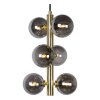Lucide TYCHO Pendant Light gold, 6-light sources