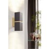 Eglo PASSA wall light LED gold, black, 2-light sources