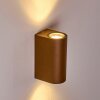 NORRELOGUM Outdoor Wall Light rust-coloured, 2-light sources