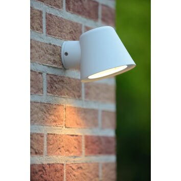 Lucide DINGO-LED wall light white, 1-light source