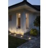 Konstsmide recessed ground light LED aluminium, 3-light sources